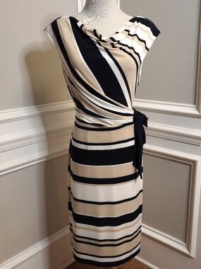 Ralph Lauren Striped Dress, Size 6